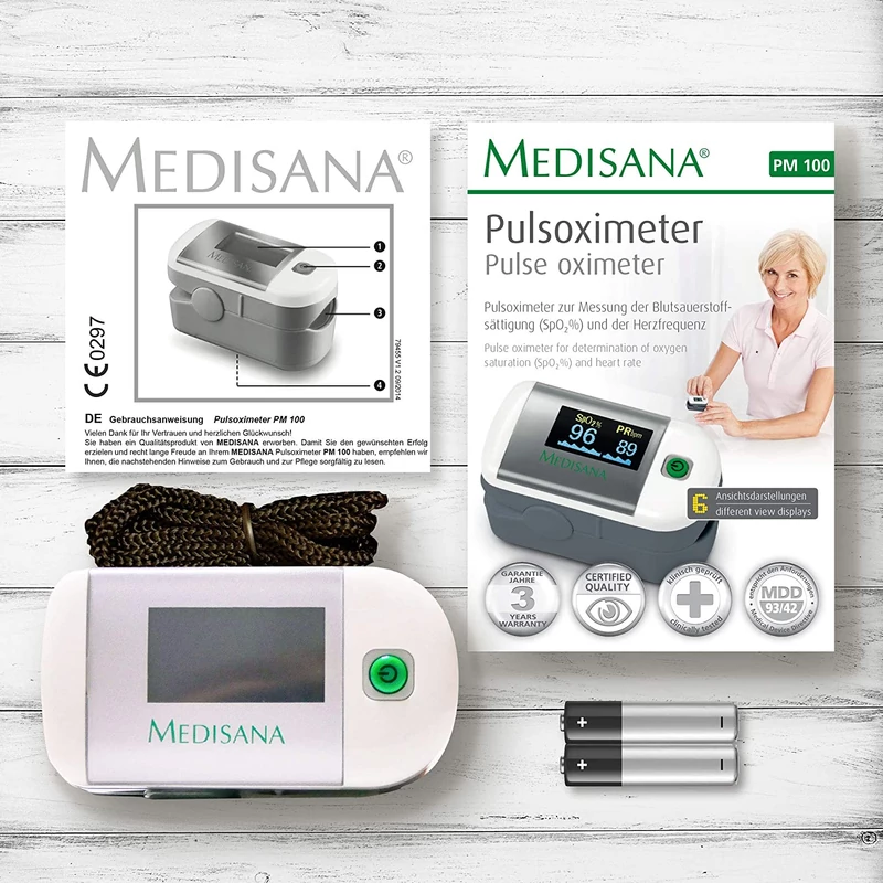 Medisana PM 100 pulzoximéter (MS10-79455)