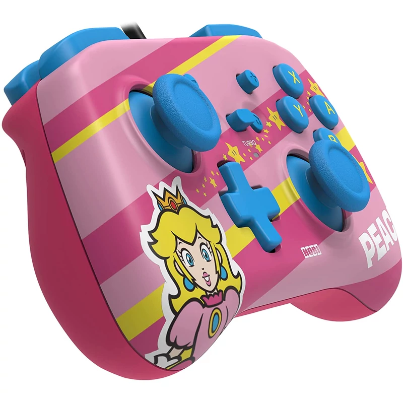 Nintendo Switch Horipad Wired Mini Controller Peach