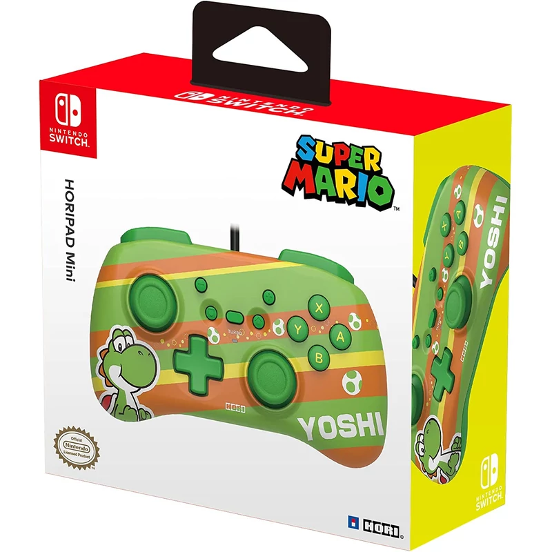 Nintendo Switch Horipad Wired Mini Controller Super Mario