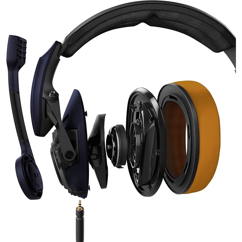 Sennheiser EPOS GSP 602 headset - Kék/Barna (1000414)