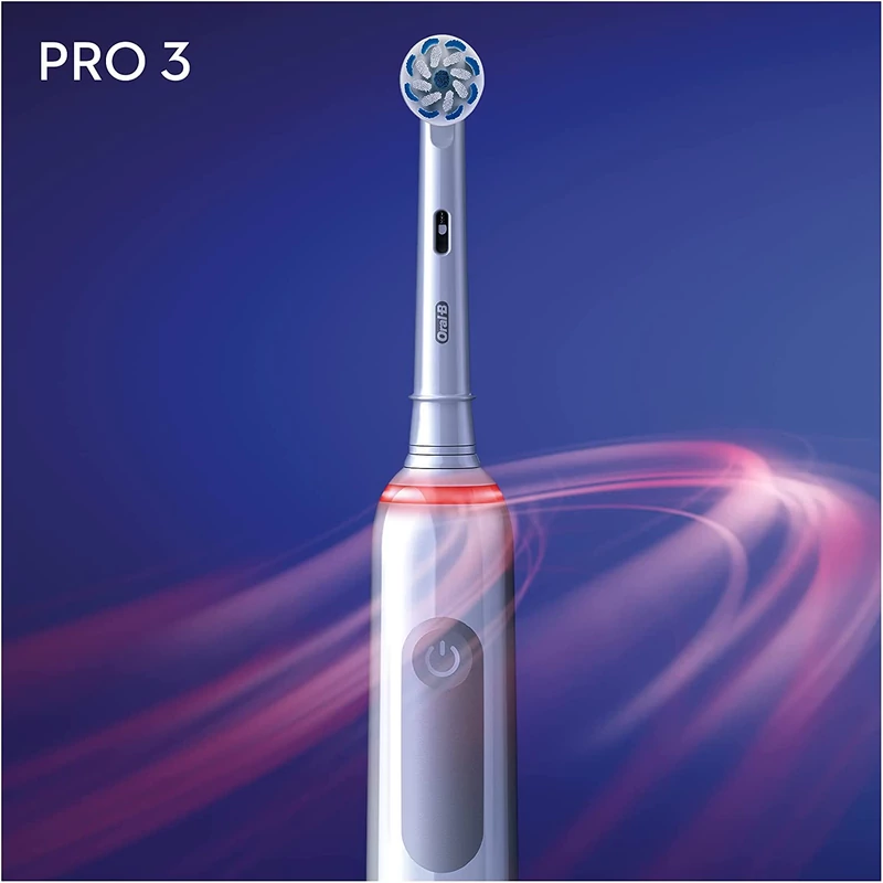 Oral-B PRO 3 3900 DUO elektromos fogkefe - Fekete/Fehér
