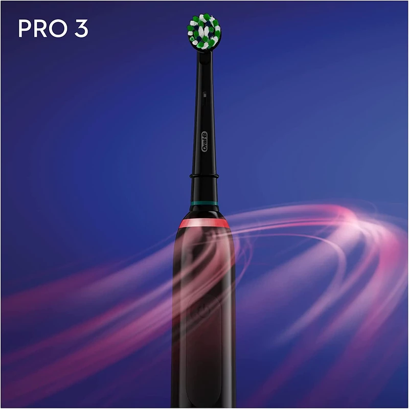 Oral-B PRO 3 3900 DUO elektromos fogkefe - Fekete/Fehér