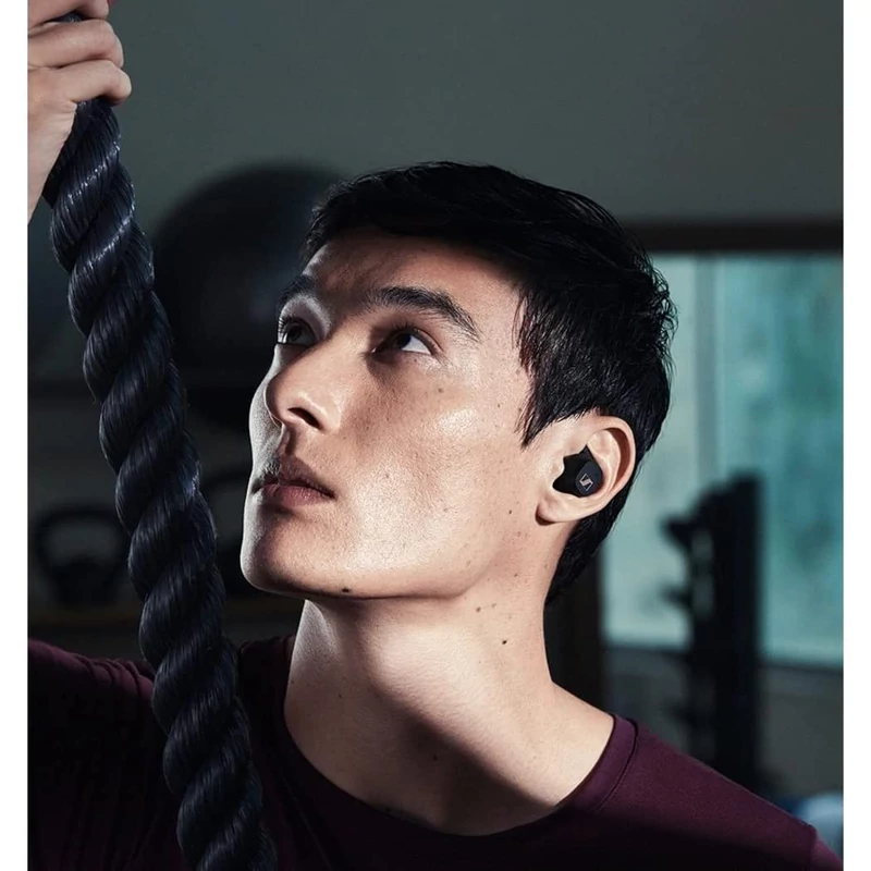 Sennheiser SPORT True Wireless fülhallgató - Fekete (509299)