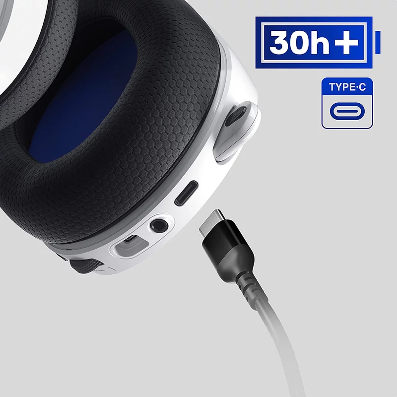 SteelSeries Arctis 7P+ Wireless Gaming Headset - Fehér (61471)