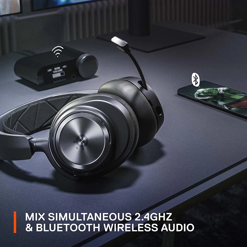 SteelSeries Arctis Nova Pro Wireless Gaming Headset for PC/PS - Fekete (61520)