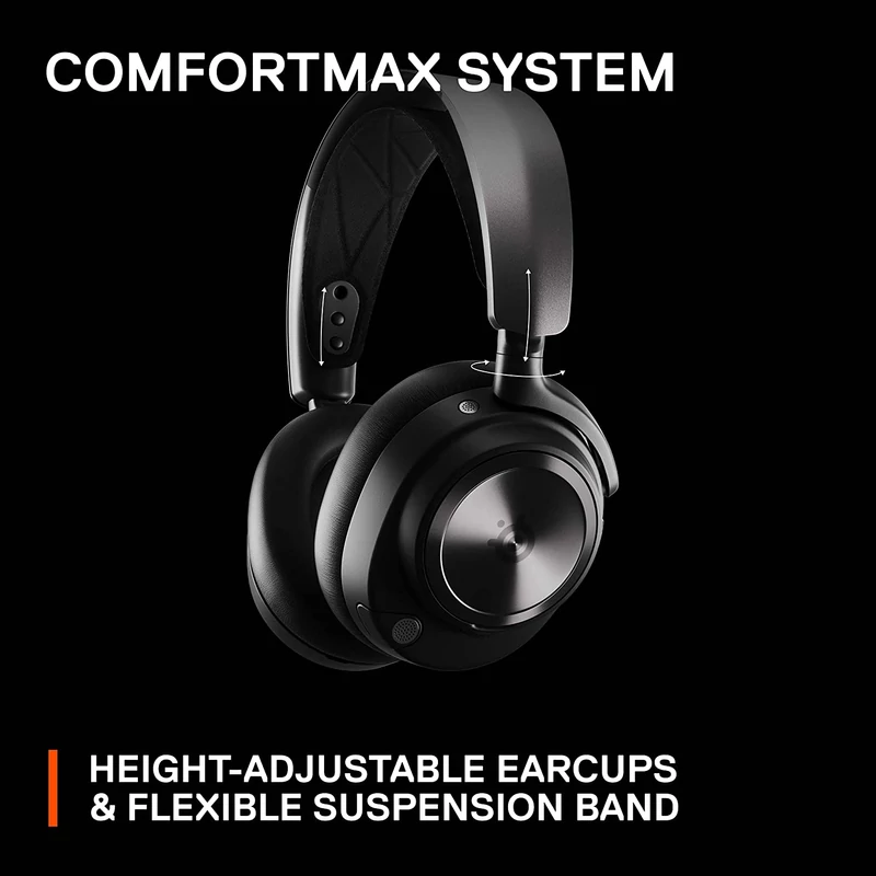 SteelSeries Arctis Nova Pro Wireless Gaming Headset for PC/PS - Fekete (61520)