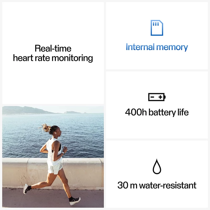 Polar H10 Heart Rate Sensor mellkasi jeladó - Fekete (M-XXL) (92075957)