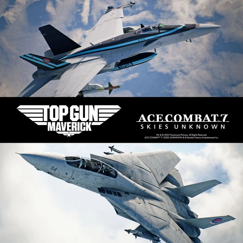Ace Combat™ 7: Skies Unknown - TOP GUN: Maverick Edition (PS4)