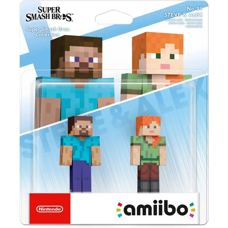 Amiibo Steve & Alex kiegészítő figura