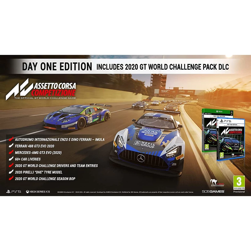 Assetto Corsa Competizione D1 Edition (PS5)