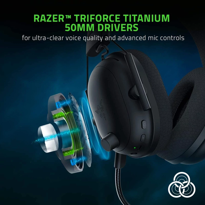 Razer Blackshark v2 Pro wireless gaming headset - Fekete (RZ04-03220100-R3M1)