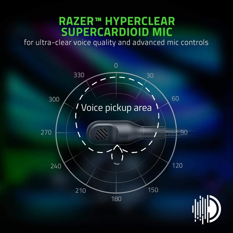 Razer Blackshark v2 Pro wireless gaming headset - Fekete (RZ04-03220100-R3M1)