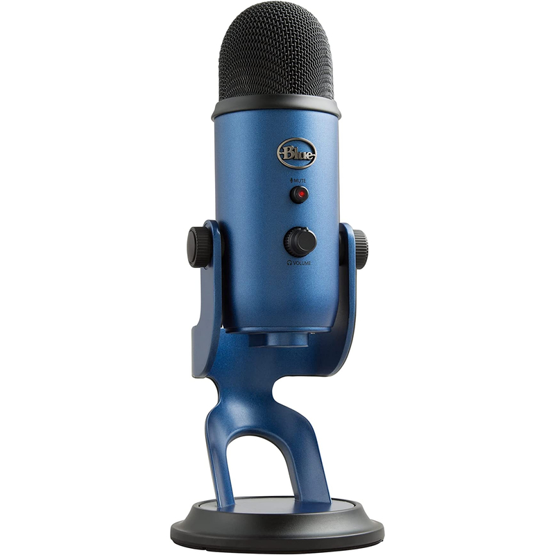 Blue Yeti USB mikrofon - Kék/Fekete (988-000232)