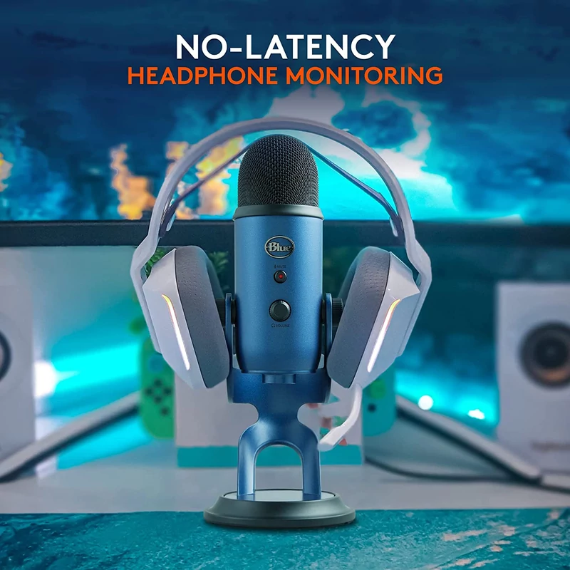Blue Yeti USB mikrofon - Kék/Fekete (988-000232)