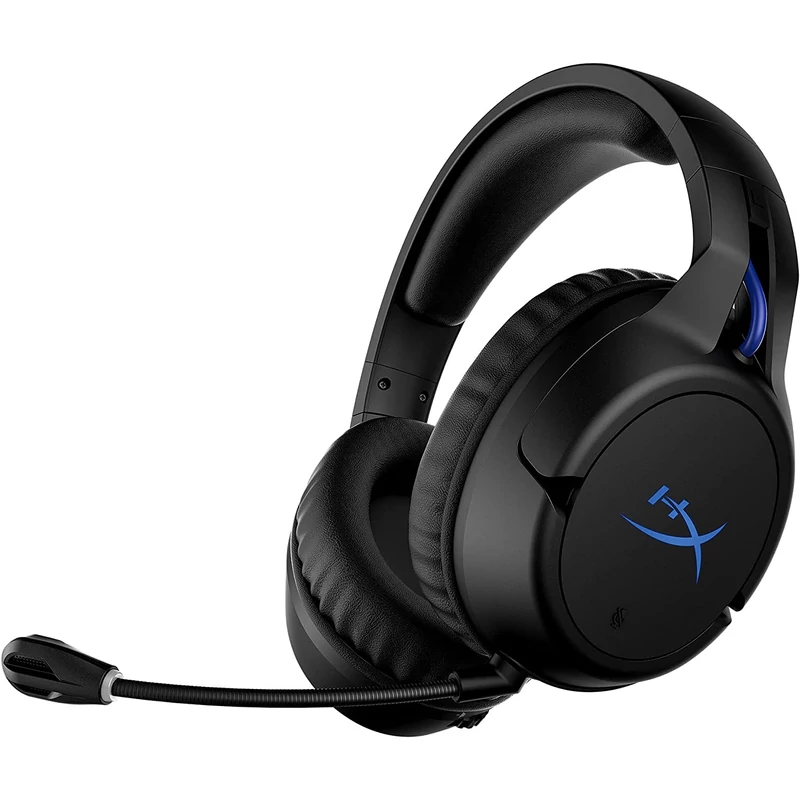 Kingston HyperX Cloud Flight Wireless for PS5/PS4 gaming headset - Fekete/Kék (HHSF1-GA-BK/G)