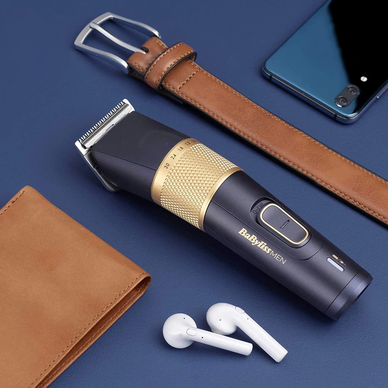 BaByliss E986E vezeték nélküli hajvágó - Kék/Arany