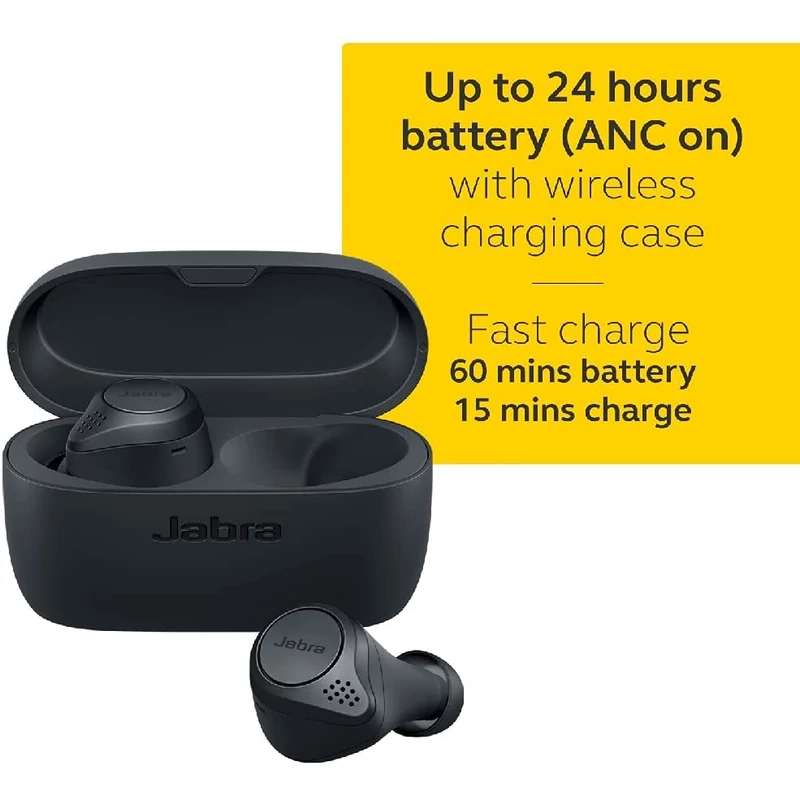 Jabra Elite Active 75t Bluetooth fülhallgató - Grafit (100-99093004-60)