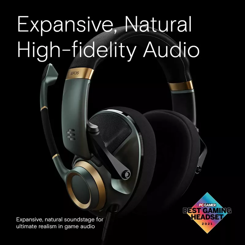 Sennheiser EPOS H6PRO OPEN nyitott akusztikájú headset - Zöld (1000970)