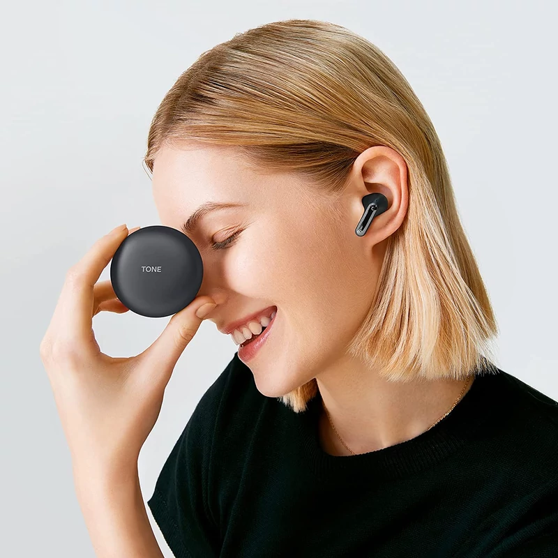 LG TONE Free FP9 bluetooth fülhallgató - Fekete