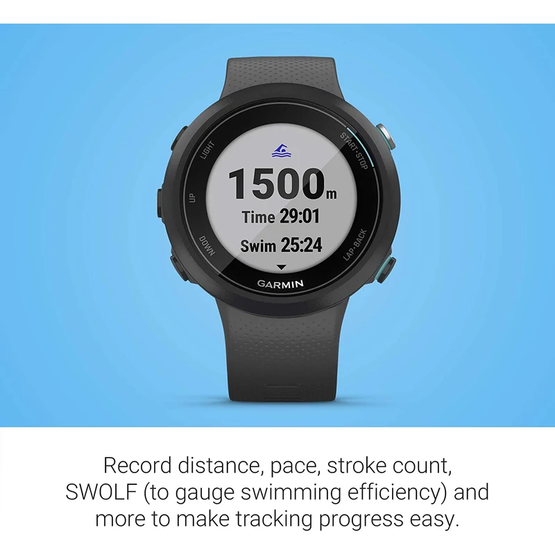 Garmin Swim 2 sportóra - Sötét szürke (010-02247-10)