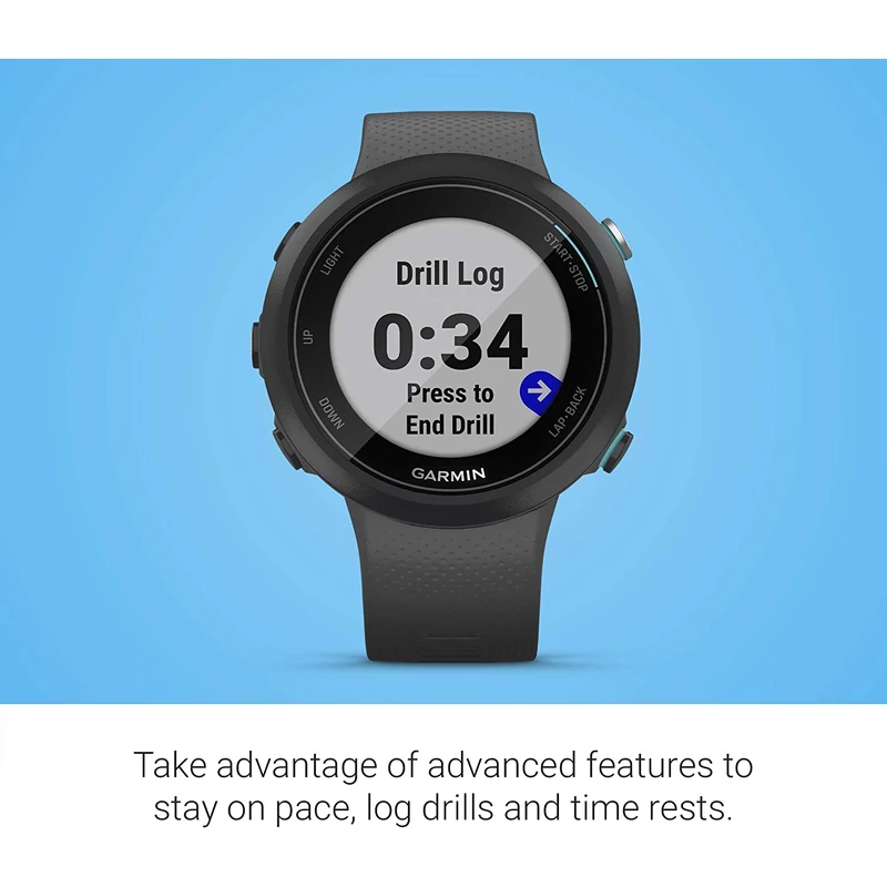 Garmin Swim 2 sportóra - Sötét szürke (010-02247-10)