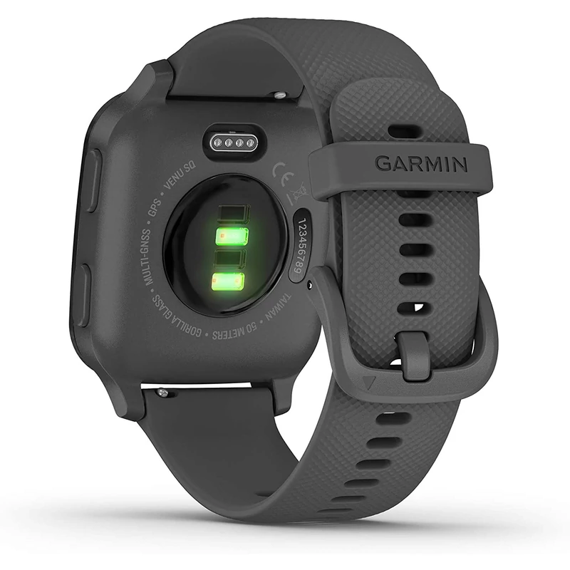 Garmin Venu SQ okosóra - Sötét szürke (010-02427-10)