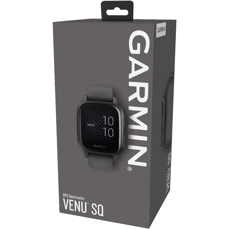 Garmin Venu SQ okosóra - Sötét szürke (010-02427-10)