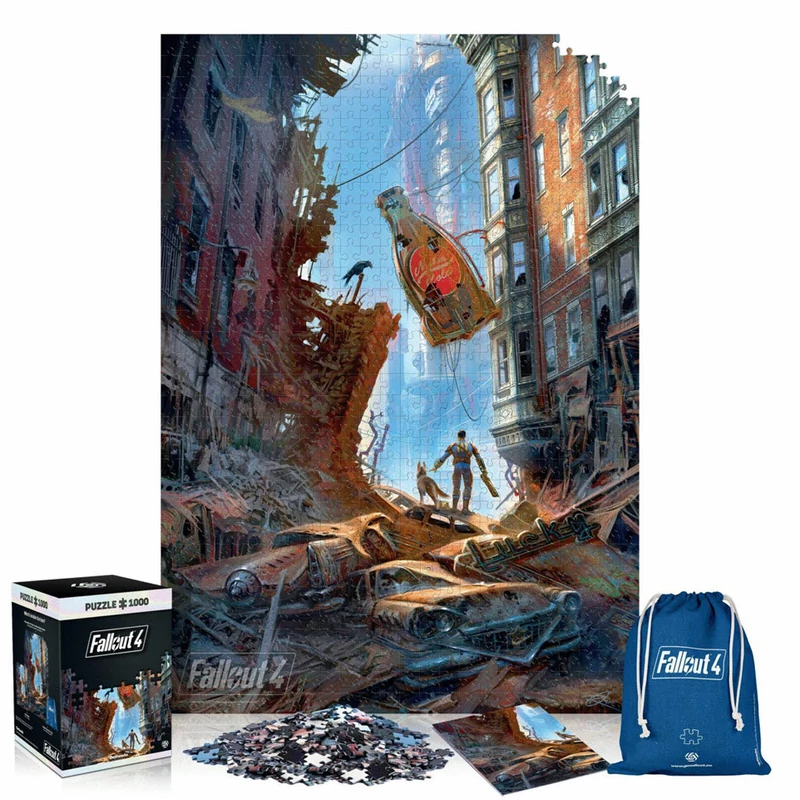 Good Loot Fallout 4 Garage Poster 1000 darabos Puzzle