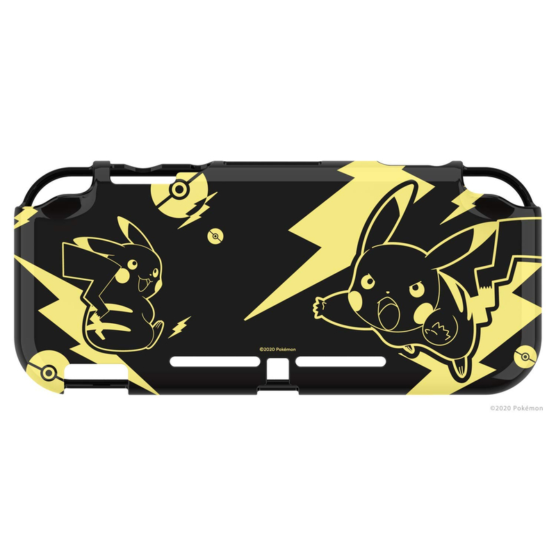 Nintendo Switch Lite Hori Duraflexi Protector  (Pikachu Black & Gold Edition)