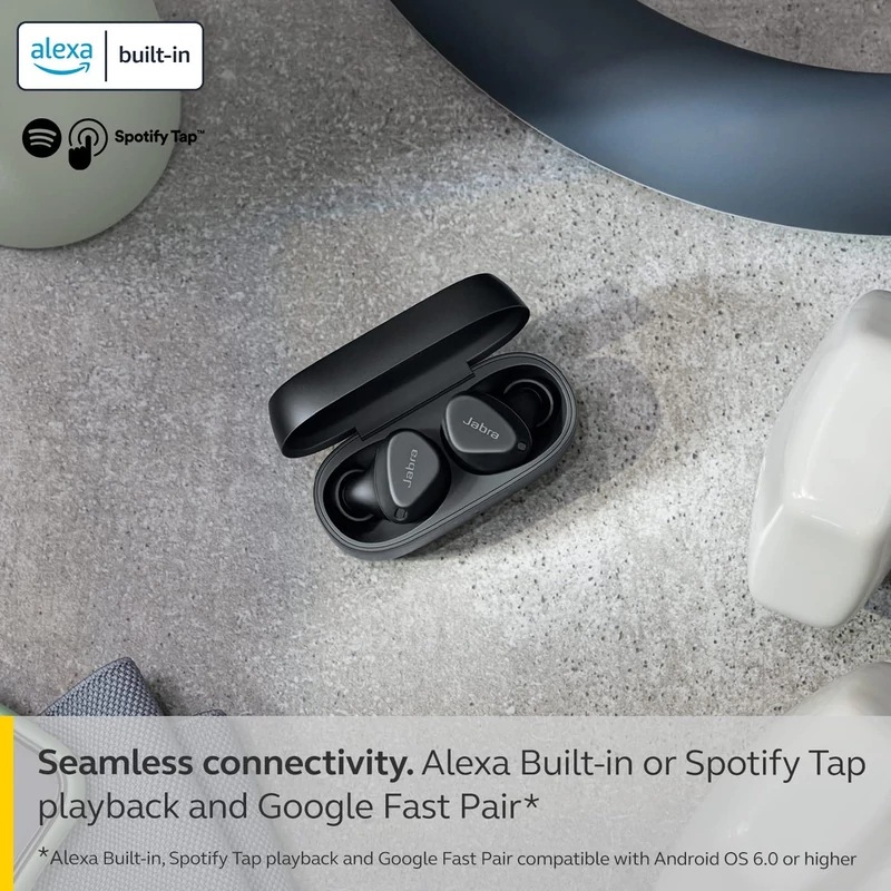 Jabra Elite 4 Active Bluetooth fülhallgató - Fekete (100-99180700-98)