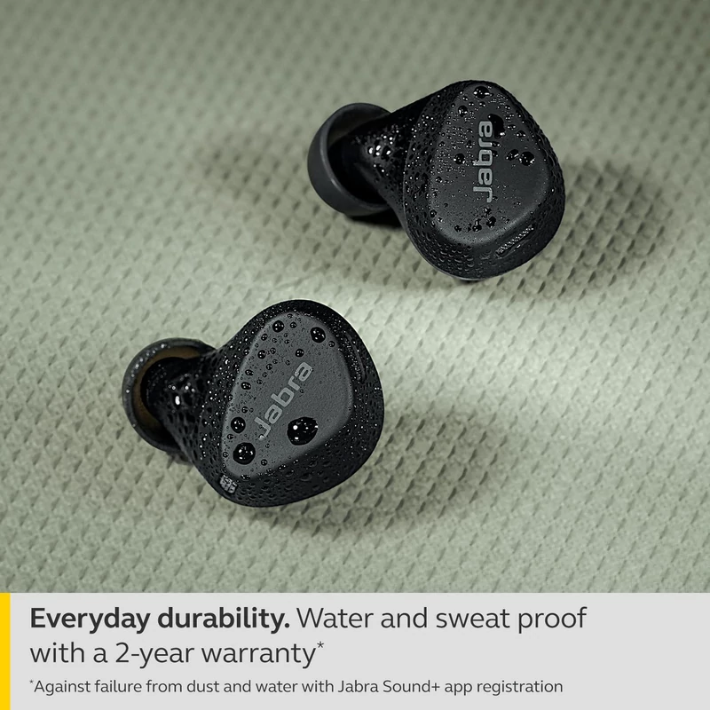 Jabra Elite 4 Active Bluetooth fülhallgató - Fekete (100-99180700-98)