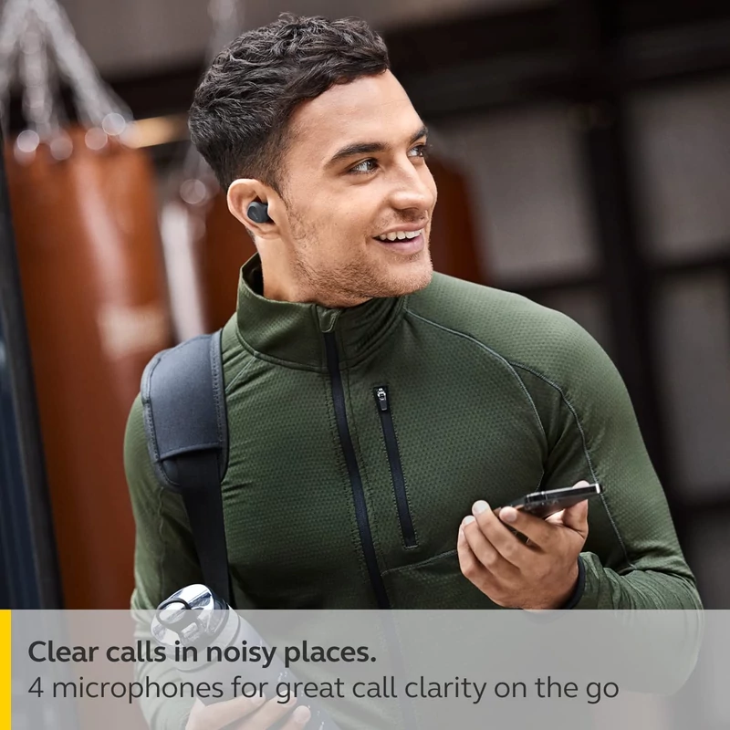 Jabra Elite 4 Active Bluetooth fülhallgató - Fekete (100-99180700-98)