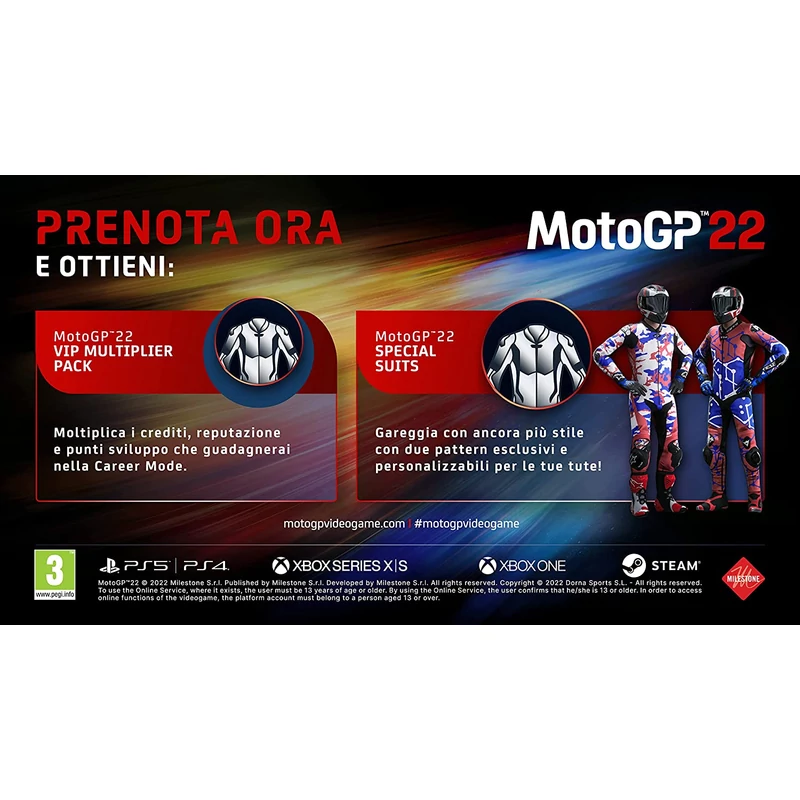MotoGP 22 Day One Edition (PS5)