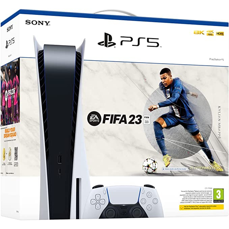Sony PlayStation®5 (PS5) (CFI-1216A) + Fifa 23  játék