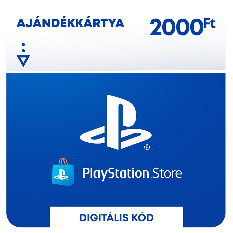 PlayStation Network Card (PSN) 2000 Ft (Digitális kód)