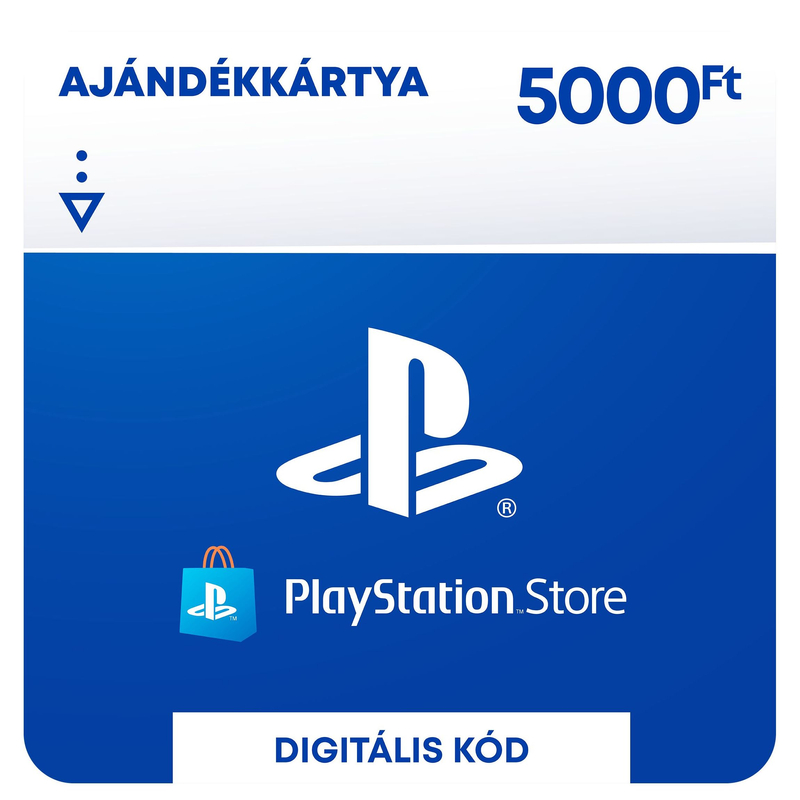 PlayStation Network Card (PSN) 5000 Ft (Digitális kód)