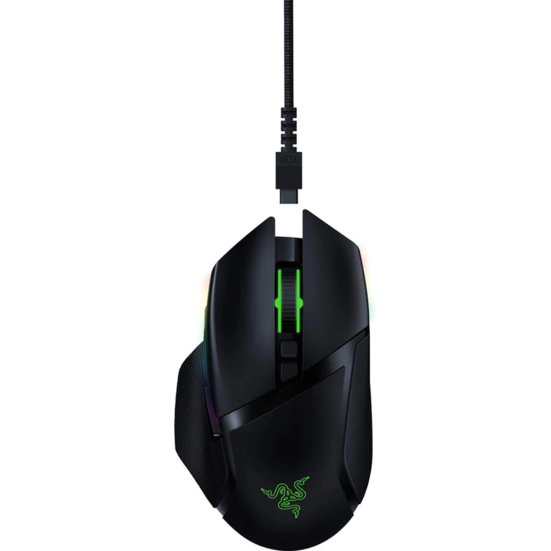 Razer Basilisk Ultimate vezeték nélküli egér - Dokkoló nélkül - Fekete (RZ01-03170200-R3G1)