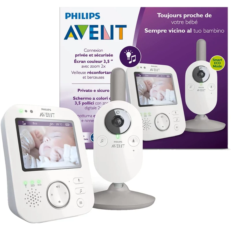 Philips SCD843/01 Avent kamerás babaőr