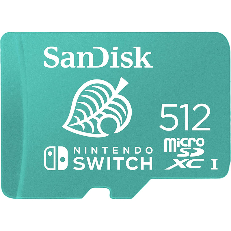 Sandisk Nintendo Switch Micro SDXC 518GB UHS-I U3