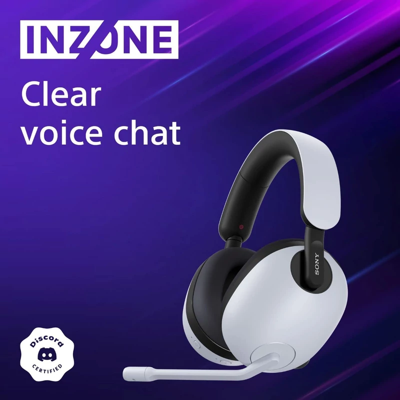 Sony INZONE H7 wireless headset - Fehér/Fekete (WHG700W.CE7)