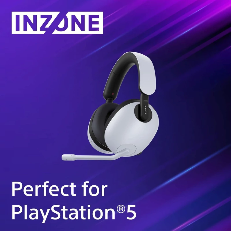 Sony INZONE H7 wireless headset - Fehér/Fekete (WHG700W.CE7)