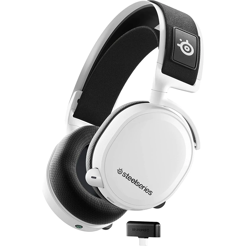 SteelSeries Arctis 7+ Wireless Gaming Headset - Fehér (61461)