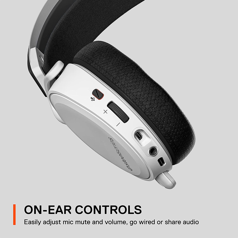 SteelSeries Arctis 7+ Wireless Gaming Headset - Fehér (61461)