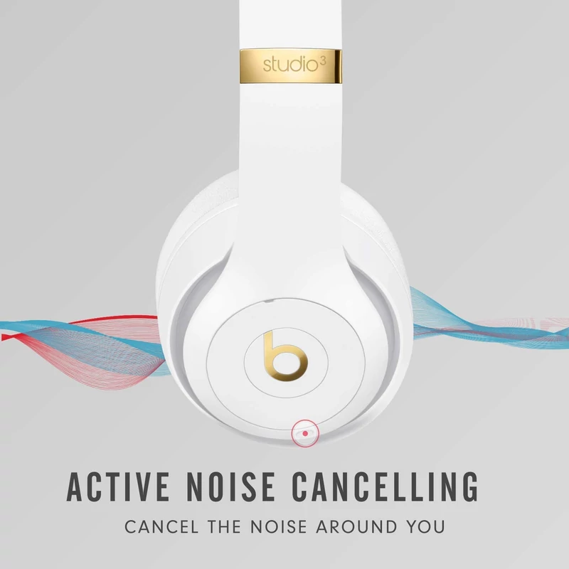 Beats Studio3 Wireless fejhallgató - Fehér