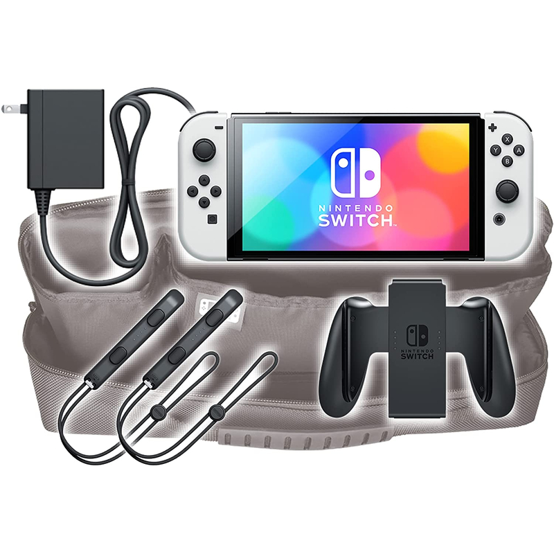 Nintendo Switch OLED Hori Cargo Pouch hordtáska (Fekete)