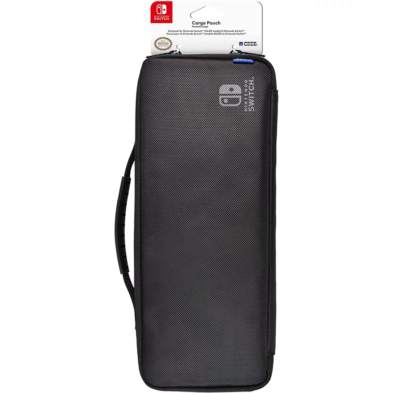 Nintendo Switch OLED Hori Cargo Pouch hordtáska (Fekete)