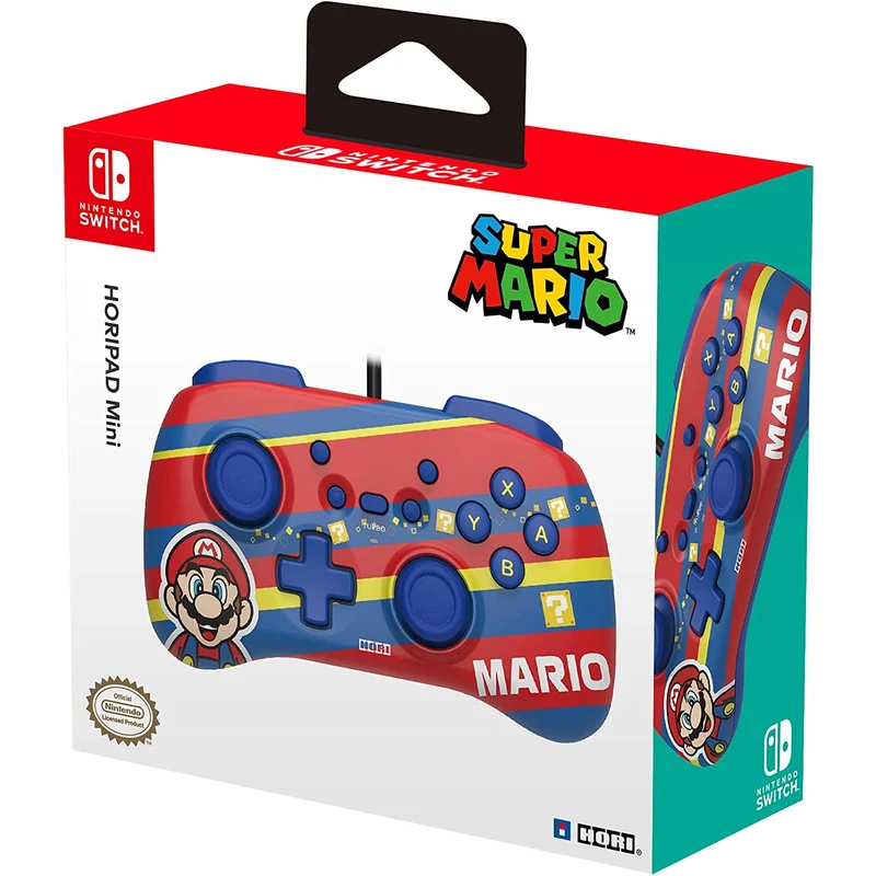 Nintendo Switch Horipad Wired Mini Controller Mario