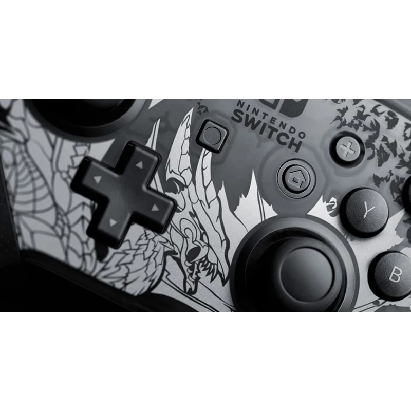 Nintendo Switch Pro Controller Monster Hunter Rise Edition