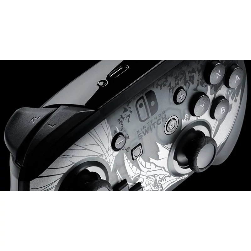 Nintendo Switch Pro Controller Monster Hunter Rise Edition