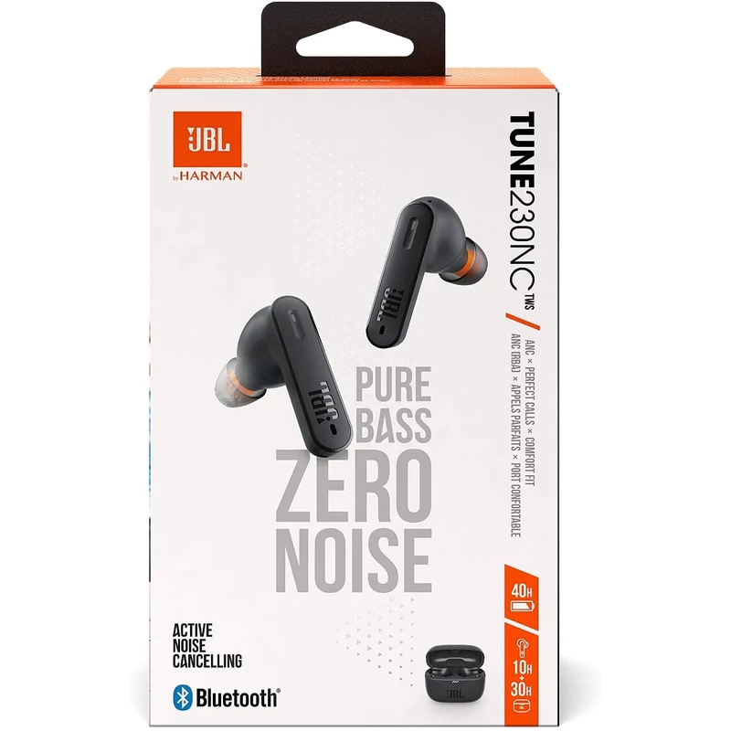 JBL TUNE 230NC TWS fülhallgató - Fekete (JBLT230NCTWSBLK)